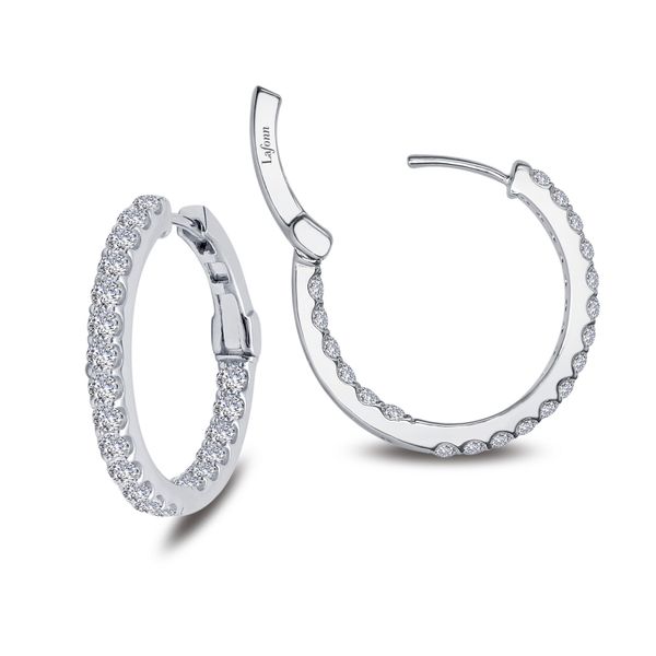 2.16 CTW Hoop Earrings Gala Jewelers Inc. White Oak, PA
