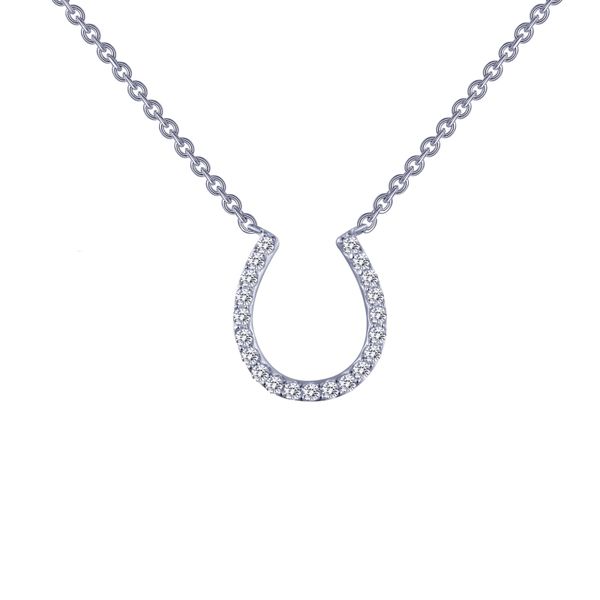0.21 CTW Horseshoe Necklace Edwards Jewelers Modesto, CA