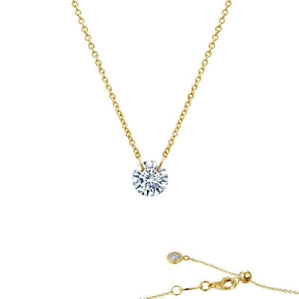 Frameless Solitaire Necklace Jones Jeweler Celina, OH