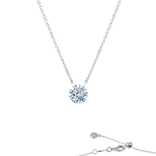 Frameless Solitaire Necklace Grogan Jewelers Florence, AL