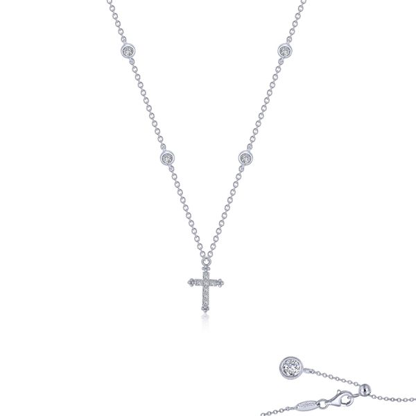 0.41 CTW Cross Necklace Carroll / Ochs Jewelers Monroe, MI