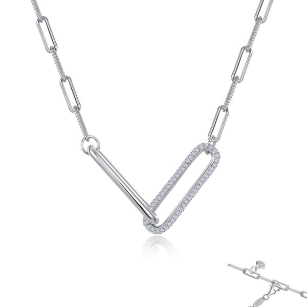 Lafonn Paperclip Necklace N0238CLP20 SS - Necklaces | Allen's Fine Jewelry,  Inc. | Grenada, MS