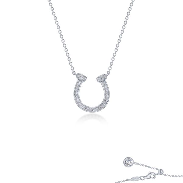 Pave Horseshoe Necklace Atlanta West Jewelry Douglasville, GA