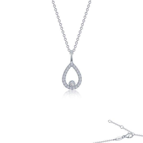 Classic Pear-Shaped Necklace Alan Miller Jewelers Oregon, OH