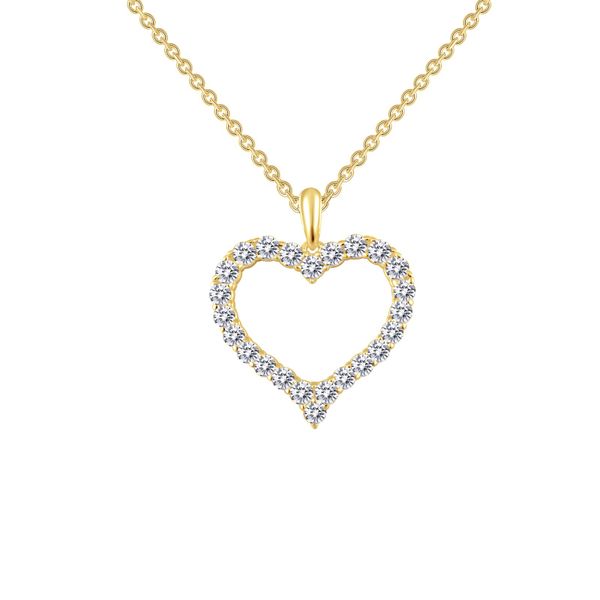 Open Heart Pendant Necklace Glatz Jewelry Aliquippa, PA