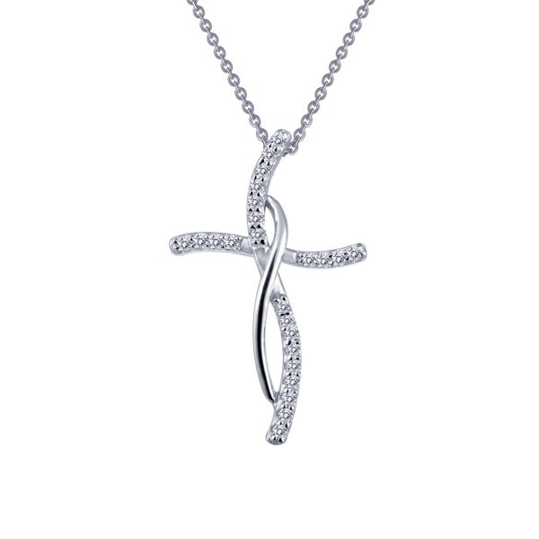 0.24 CTW Cross Pendant Necklace Arlene's Fine Jewelry Vidalia, GA