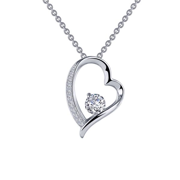 Open Heart Pendant Necklace Edwards Jewelers Modesto, CA