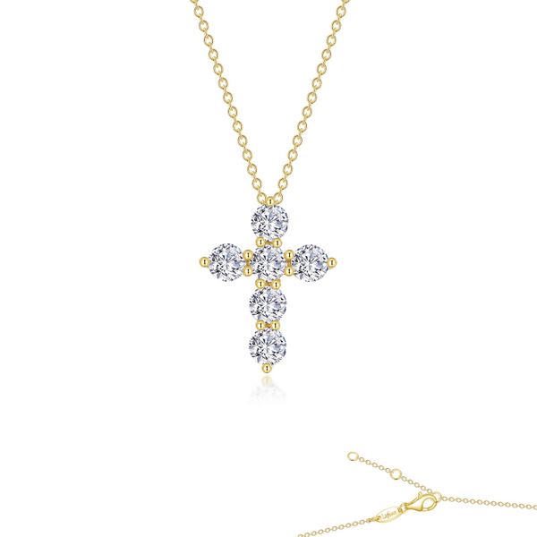 2.76 CTW Cross Pendant Necklace Adler's Diamonds Saint Louis, MO
