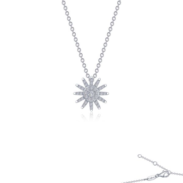 Starburst Necklace Gala Jewelers Inc. White Oak, PA