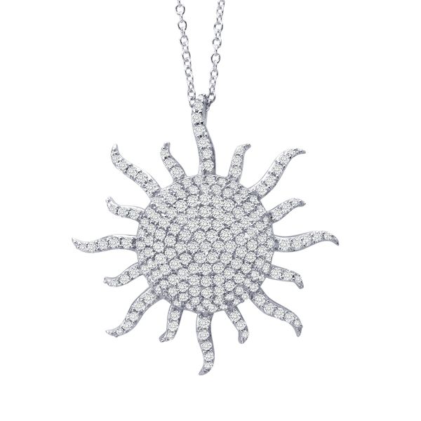 Sunburst Pendant Necklace Carroll / Ochs Jewelers Monroe, MI