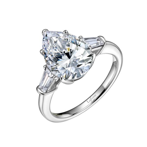 Classic Three-Stone Engagement Ring Carroll / Ochs Jewelers Monroe, MI