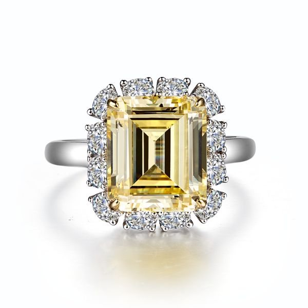 Emerald-Cut Halo Engagement Ring Wood's Jewelers Mt. Pleasant, PA