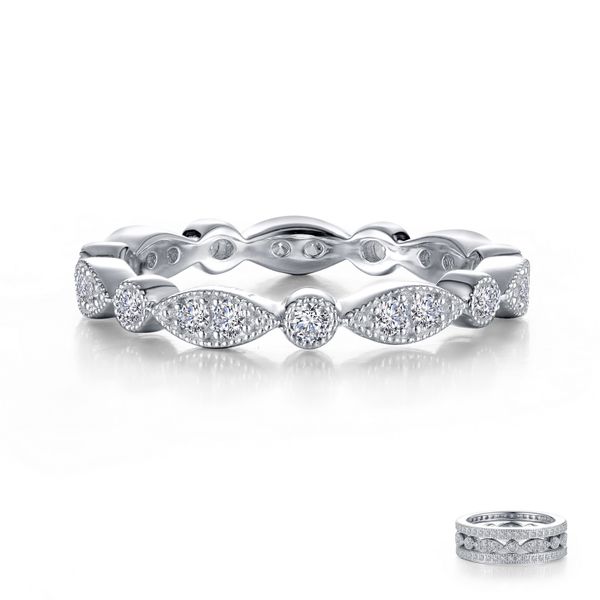 Stackable Wave Eternity Band Crews Jewelry Grandview, MO