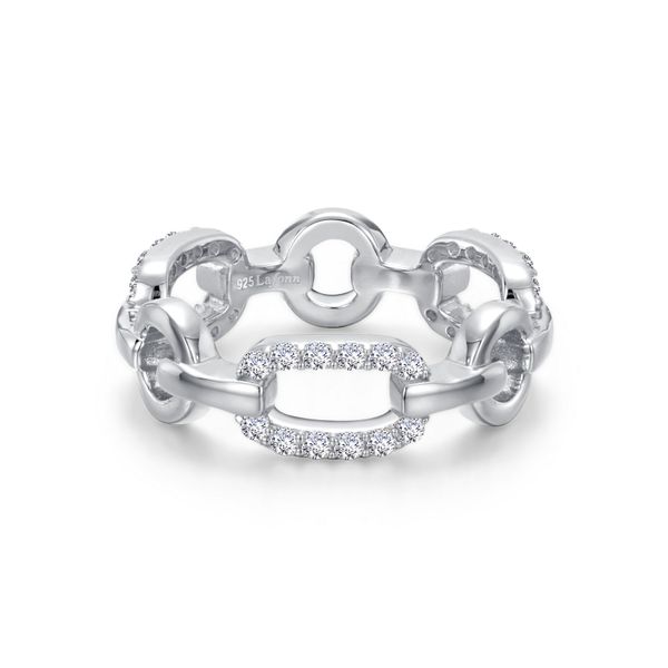 Paperclip Chain Ring Adler's Diamonds Saint Louis, MO