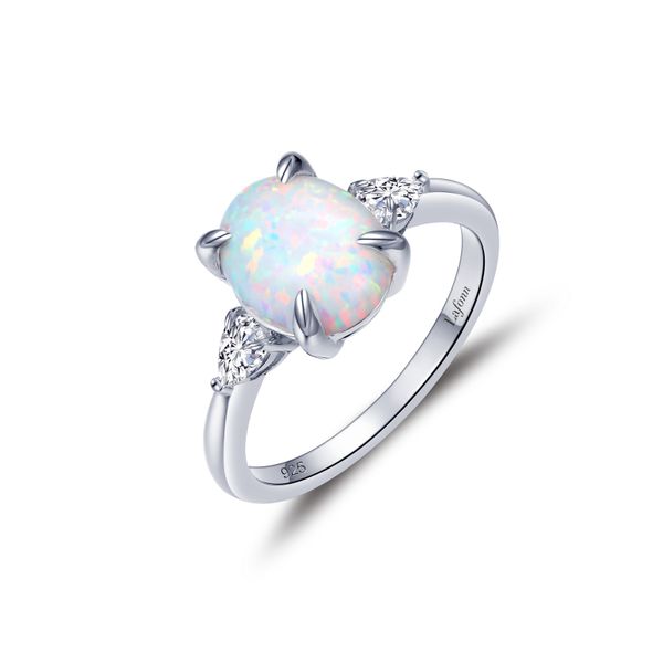 Three-Stone Engagement Ring Adler's Diamonds Saint Louis, MO