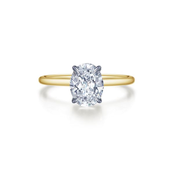 Oval Solitaire Engagement Ring Adler's Diamonds Saint Louis, MO