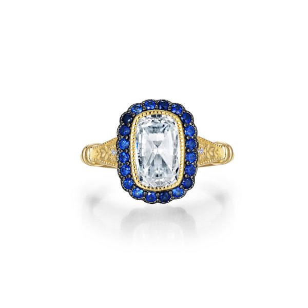 Vintage Inspired Engagement Ring Ken Walker Jewelers Gig Harbor, WA