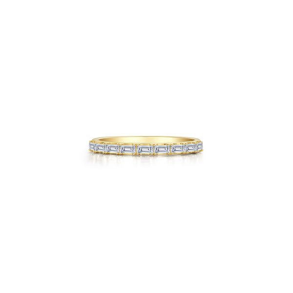 Baguette Half-Eternity Band Conti Jewelers Endwell, NY