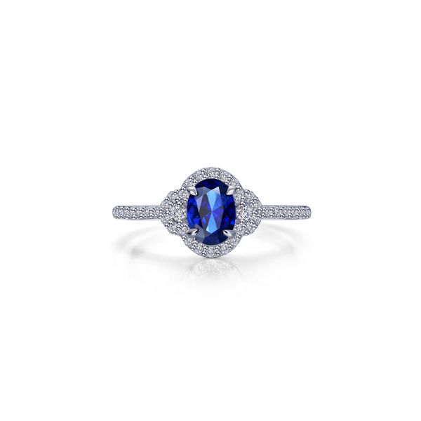 Halo Engagement Ring Segner's Jewelers Fredericksburg, TX