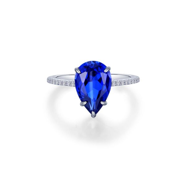 Lab-Grown Sapphire Solitaire Ring Jones Jeweler Celina, OH
