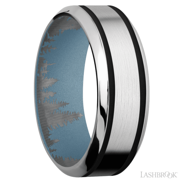 Cobalt Chrome Band Image 2 Midtown Jewelers Herndon, VA