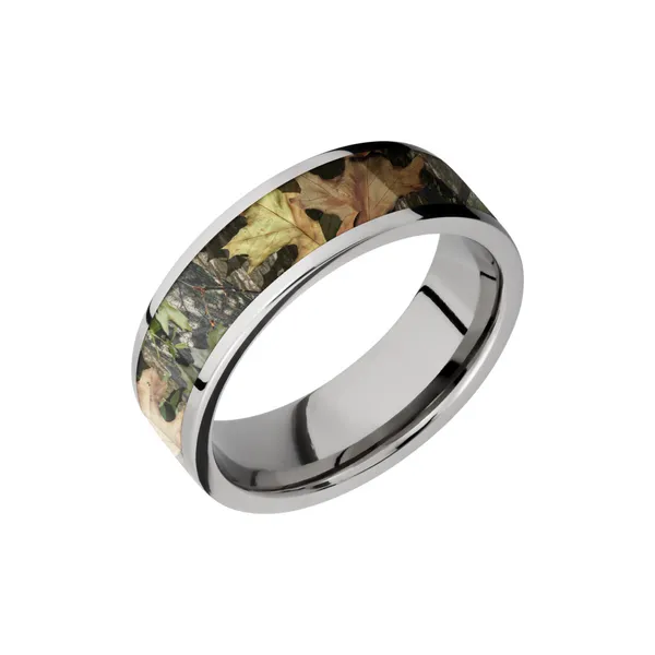 Camo titanium 2025 wedding bands