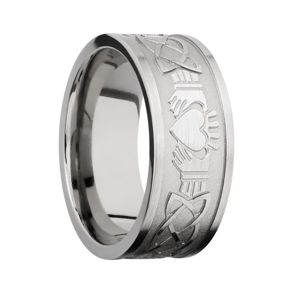 Titanium claddagh ring online