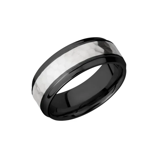 8mm sterling silver sale mens wedding band