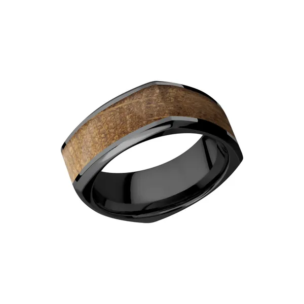 Mens square hot sale wedding band