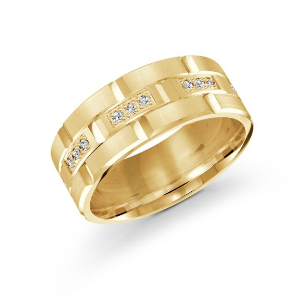 Malo Bands 10 K Yellow Gold Wedding Band FJMD-002-9Y27-10K | Charles  Frederick Jewelers | Chelmsford, MA