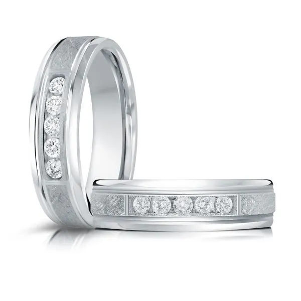 10 karat white gold wedding deals band