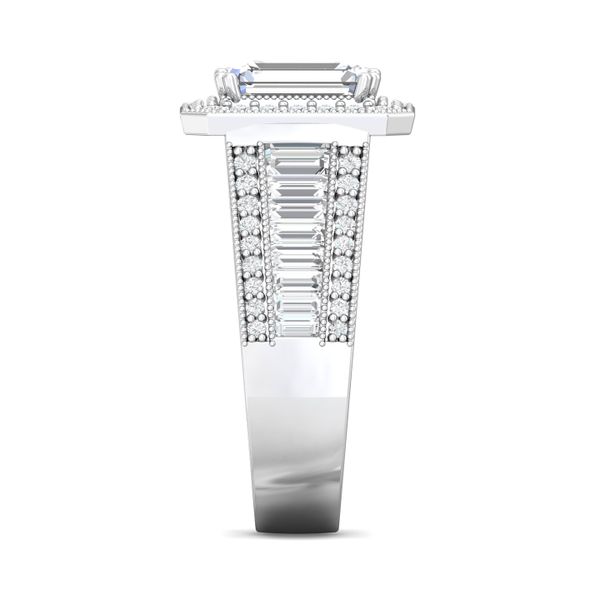 Flyerfit Encore Platinum Engagement Ring G-H VS2-SI1 Image 4 Wesche Jewelers Melbourne, FL