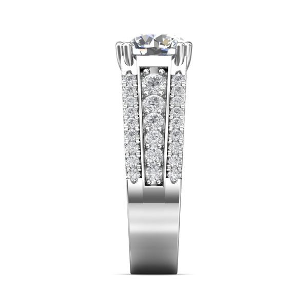 18K White Gold FlyerFit Encore Engagement Ring Image 4 Becky Beauchine Kulka Diamonds and Fine Jewelry Okemos, MI