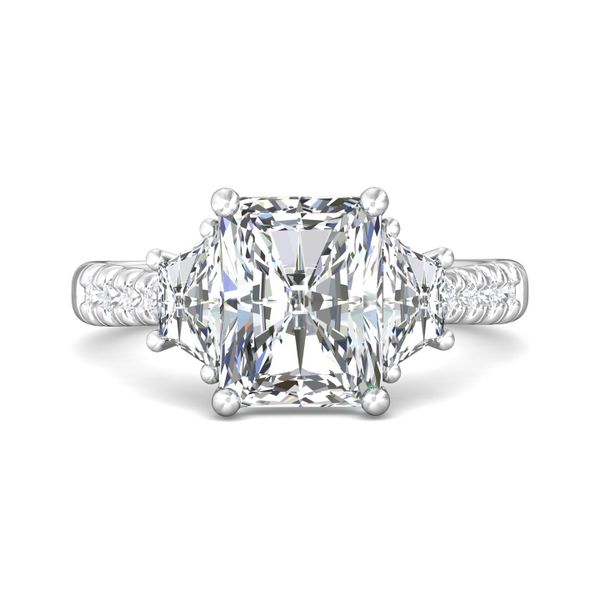 Flyerfit Encore Platinum Engagement Ring G-H VS2-SI1 Wesche Jewelers Melbourne, FL