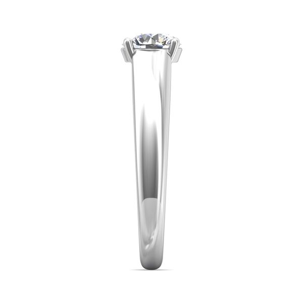 14K White Gold FlyerFit Solitaire Engagement Ring Image 4 Becky Beauchine Kulka Diamonds and Fine Jewelry Okemos, MI