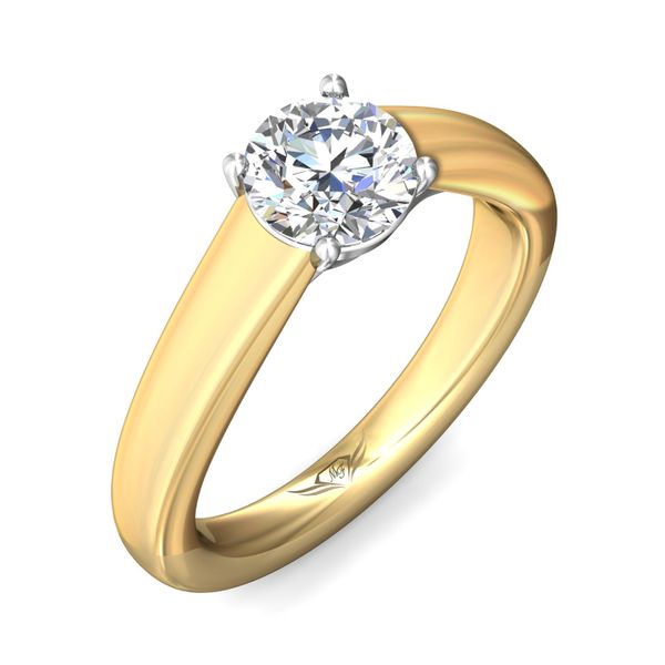 FlyerFit by Martin Flyer Engagement Ring Image 5 Christopher's Fine Jewelry Pawleys Island, SC