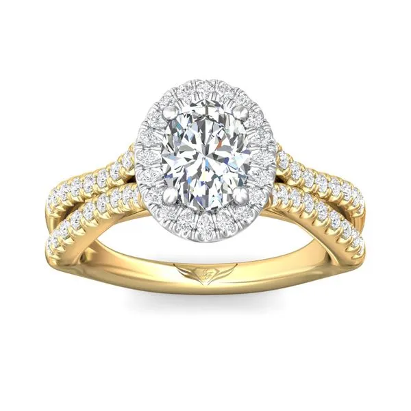 Lucy Diamond Engagement Ring (2 Carat) -14K White Gold