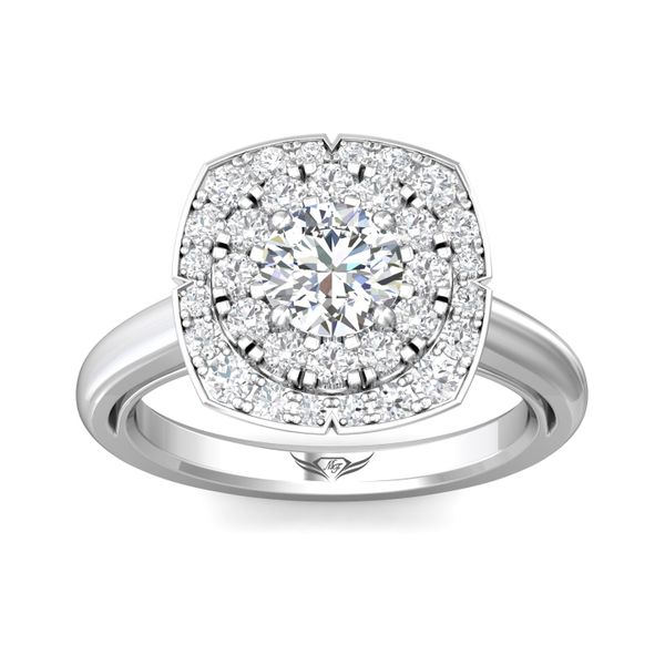 Flyerfit Encore 14K White Gold Engagement Ring G-H VS2-SI1 Image 2 Wesche Jewelers Melbourne, FL