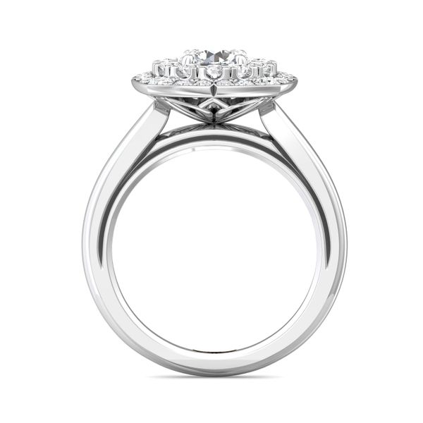 Flyerfit Encore 18K White Gold Engagement Ring H-I SI1 Image 3 Christopher's Fine Jewelry Pawleys Island, SC