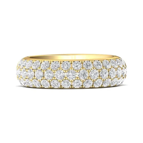 Martin Flyer Classic Diamond Bands 14K Yellow Gold Anniversary Band H-I SI1 Meyers Jewelers Grove City, OH
