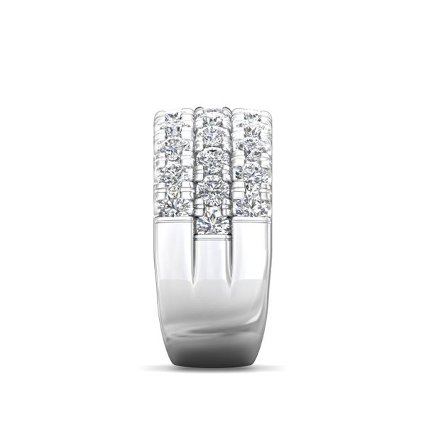 Martin Flyer Classic Diamond Bands 14K White Gold Anniversary Band H-I SI1 Image 4 Meyers Jewelers Grove City, OH