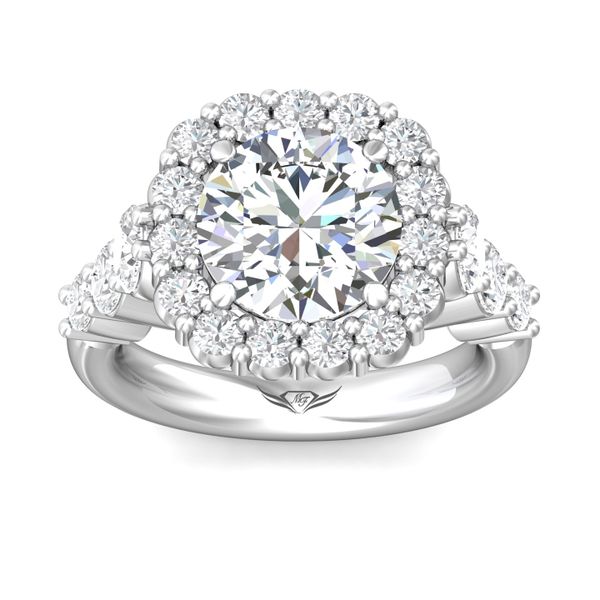 Flyerfit Encore 18K White Gold Engagement Ring G-H VS2-SI1 Image 2 Becky Beauchine Kulka Diamonds and Fine Jewelry Okemos, MI