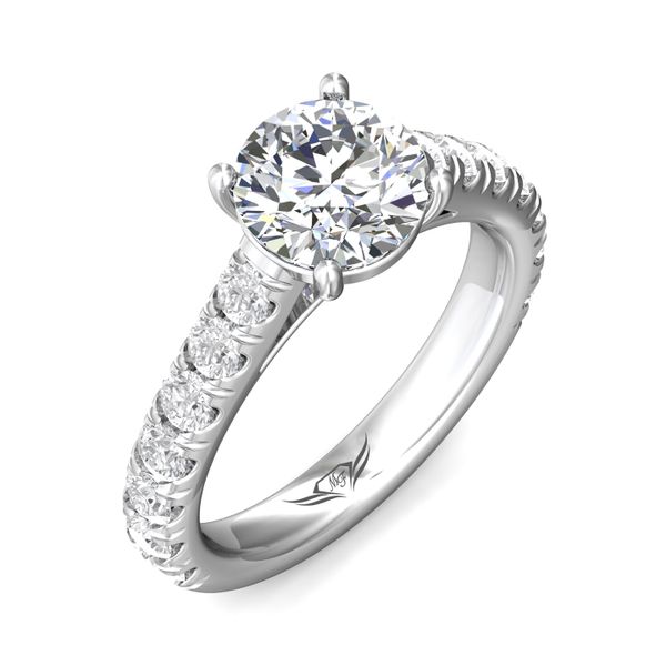 14K White Gold FlyerFit Encore Engagement Ring Image 5 Becky Beauchine Kulka Diamonds and Fine Jewelry Okemos, MI