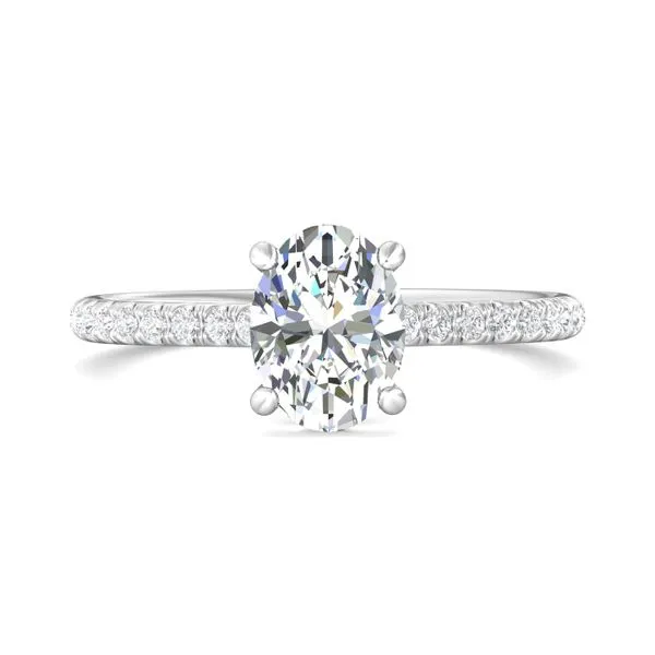 De Beers Forevermark Diamond Solitaire Oval-Cut Diamond Engagement