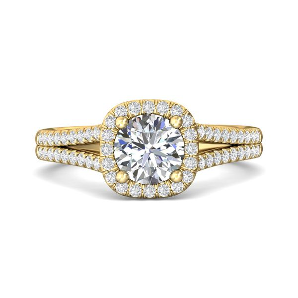 Oval Diamond Split Shank Engagement Ring | Deltora Diamonds AU
