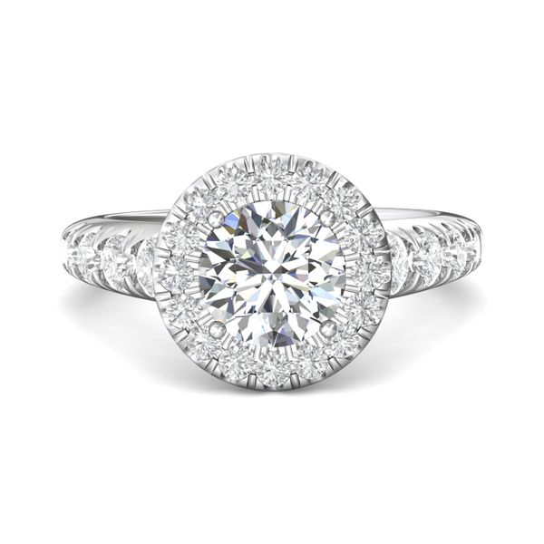 Platinum FlyerFit Encore Engagement Ring Becky Beauchine Kulka Diamonds and Fine Jewelry Okemos, MI