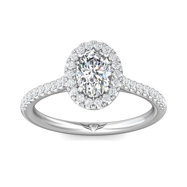 Platinum 0.50 De Beers Forevermark Pear 0.27 CTW Diamond Ring