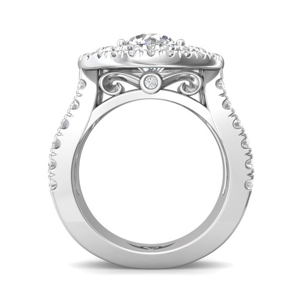 Flyerfit Encore Platinum Engagement Ring H-I SI1 Image 3 Christopher's Fine Jewelry Pawleys Island, SC