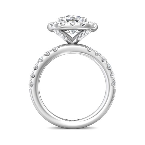 18K White Gold FlyerFit Encore Engagement Ring Image 3 Becky Beauchine Kulka Diamonds and Fine Jewelry Okemos, MI