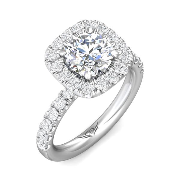 18K White Gold FlyerFit Encore Engagement Ring Image 5 Becky Beauchine Kulka Diamonds and Fine Jewelry Okemos, MI